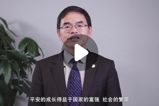 中国平安集团董事会秘书盛瑞生祝贺新华网上市公司频道正式上线