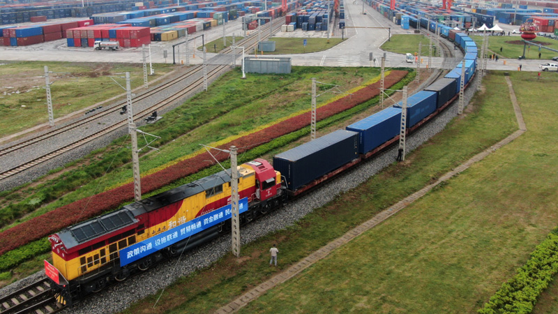 中欧专列上的“客人” 是国产品牌汽车