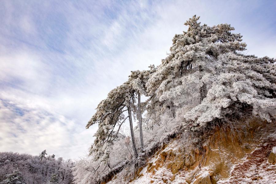 安徽霍山雪景如畫