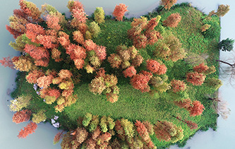 无人机鸟瞰江苏扬州瘦西湖 简直美呆了！