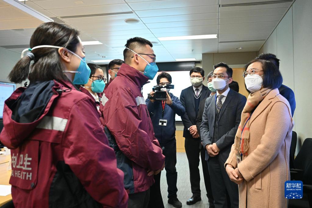 内地支援抗疫专家组考察香港防疫抗疫和流行病学调查工作