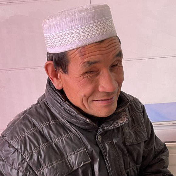 盲人“磨面高手”马腾俊