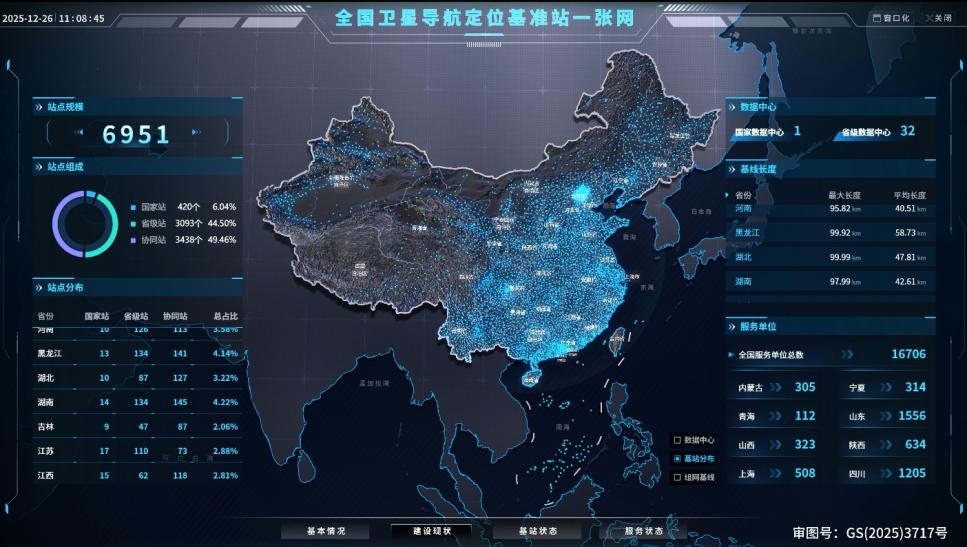织就全国基准站一张网 筑牢北斗应用“地上根基” 织就全国基准站一张网 筑牢北斗应用“地上根基”