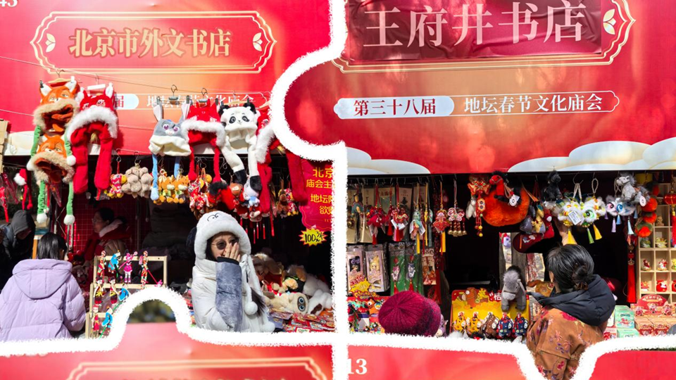 新春走基层丨庙会里过大年 人间烟火最暖心