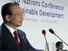 温家宝出席&ldquo;最不发达国家与里约+20&rdquo;高级别边会并发表讲话