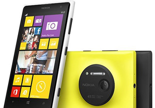 諾基亞發布4100萬像素手機Lumia 1020:略另類
