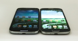 绅士必备防窥贴膜 三星Galaxy S4演示（组图）