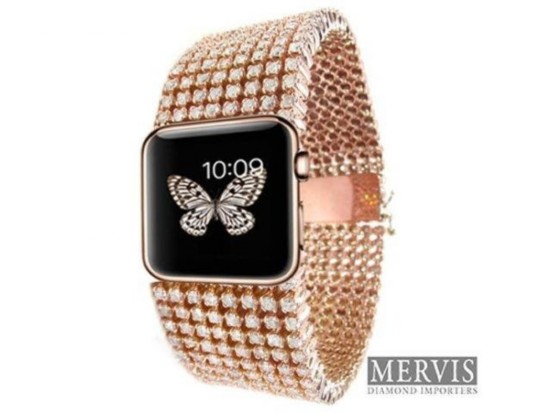 超奢華鑲鑽Apple Watch表帶要價3萬美元！