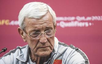 世预赛：里皮宣布辞去中国男足主教练职务