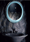 月下神秘浴室镜