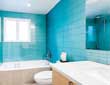 夏季卫浴间装修设计 四款瓷砖搭配清新浴室