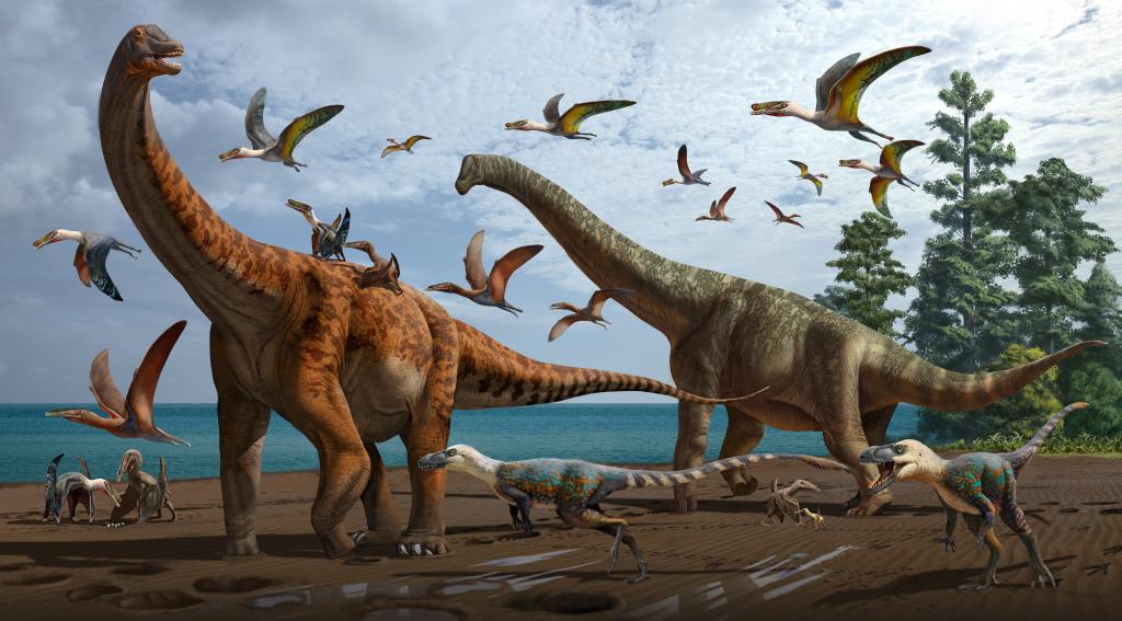 新疆哈密翼龙动物群首次发现大型恐龙化石
