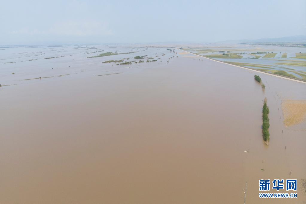 黑龙江干流洪峰到达同江市 三江口站水位55.44米