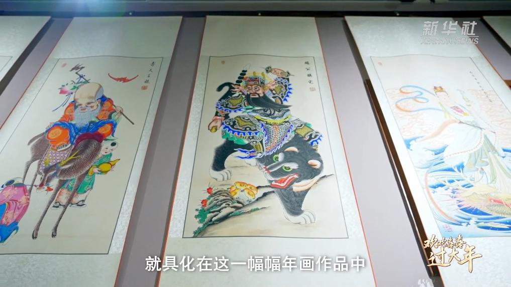 你的年味世界的记忆｜四川绵竹：多彩非遗绵竹年画-新华网