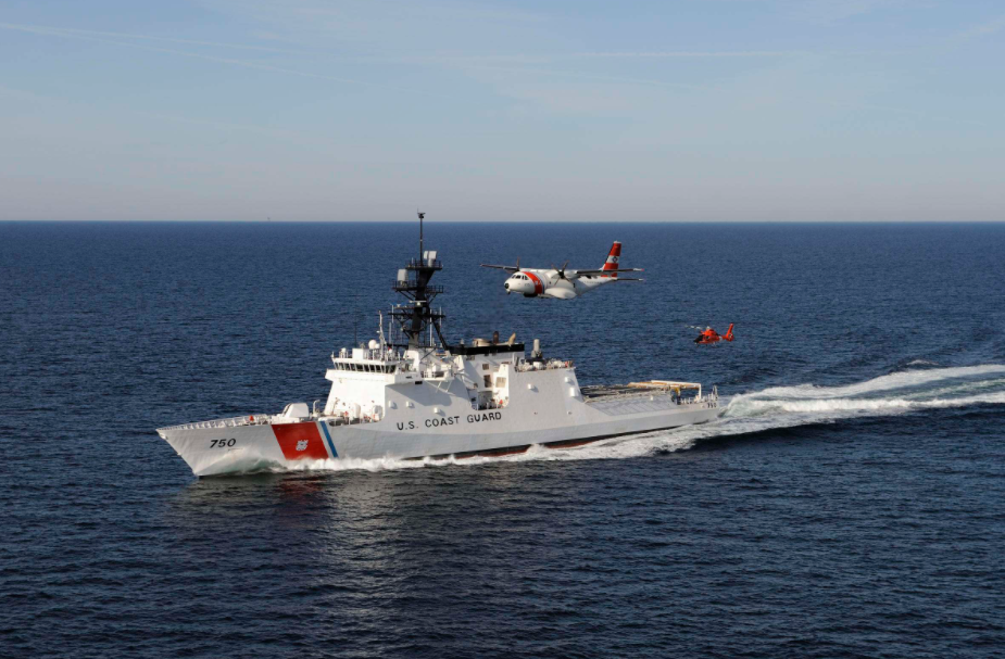 美国海岸警卫队新型巡逻舰。