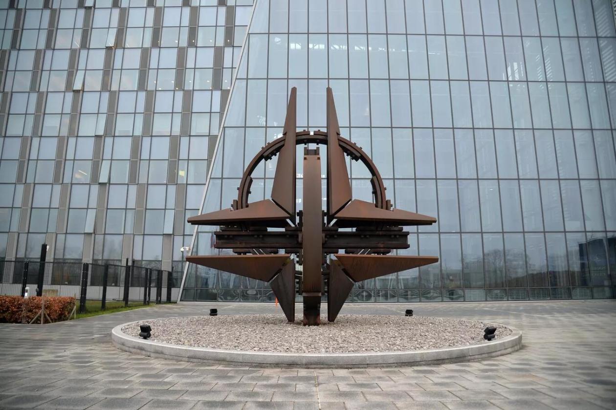 北约布鲁塞尔总部大楼 资料图，俄卫星社报道配图