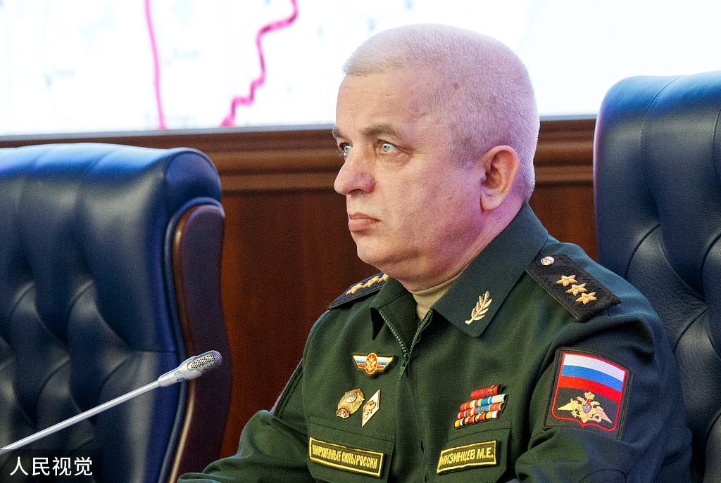 米哈伊尔&middot;米津采夫在发布会上。（资料图）