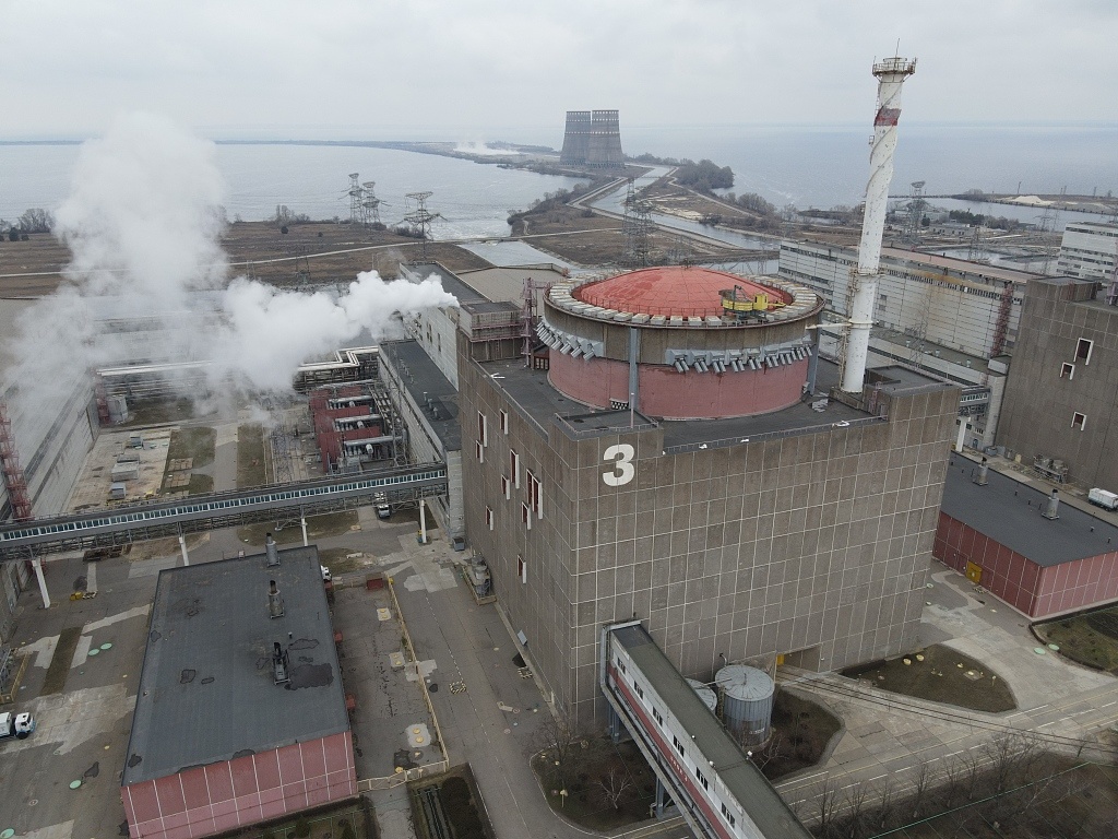 扎波罗热核电站。资料图
