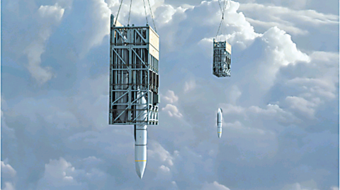 &ldquo;弹药托盘&rdquo;发射巡航导弹。