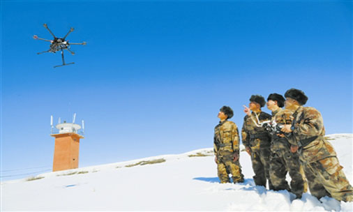 无人机引入边防巡逻