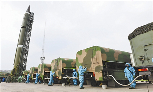 火箭军某基地携手海上&ldquo;蛟龙&rdquo;共创联合作战体制