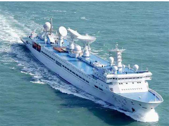 远望5号船完成&ldquo;中星6C&rdquo;卫星海上测控任务归国