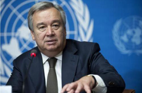 古特雷斯谴责对联合国驻中非共和国维和部队的袭击