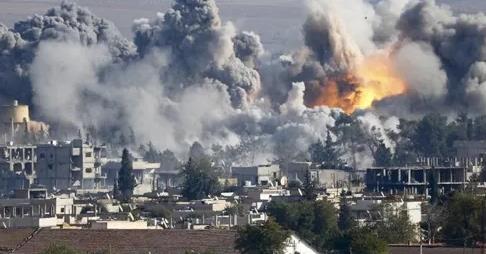 美軍空襲敘利亞境內設施