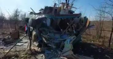 俄边境村庄遭炮击 近60间房屋受损