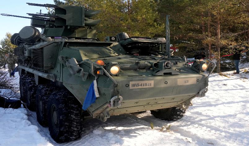 美媒：美國或首次向烏克蘭提供“斯特賴克”裝甲車