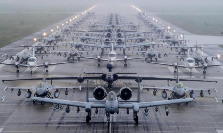 韩媒：美空军本月初在驻韩基地搞“大象漫步”，被认为针对朝鲜