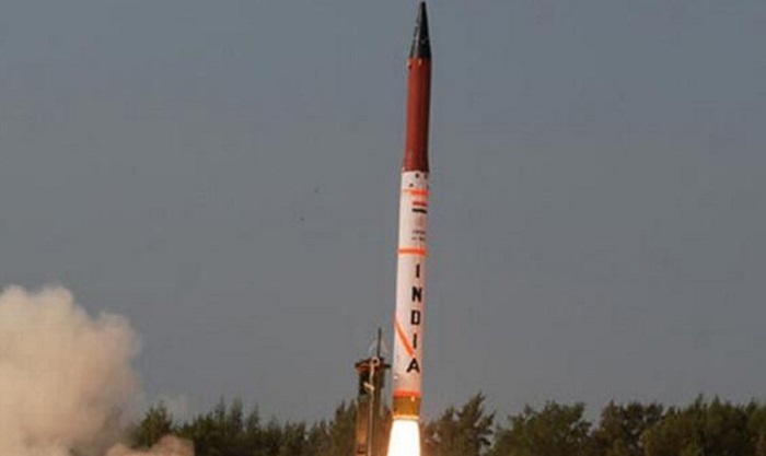 俄媒：印度成功試射一枚“烈火-1”中程彈道導彈