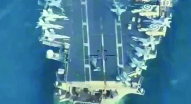 美航母進入波斯灣，伊朗緊盯：派出無人機拍攝，公布美艦艇細節