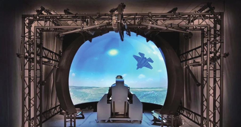 美空军与洛马公司就F-35模拟器软件达成继续合作协议