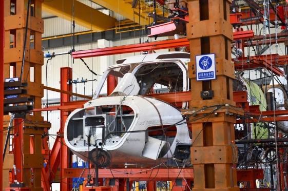 AC332直升机整机静力试验项目全部完成