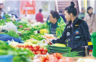 消费数据企稳回升