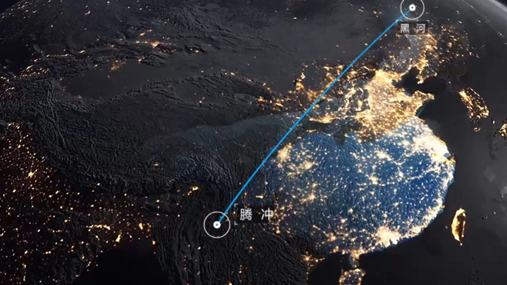 这条线以西为何越变越亮？