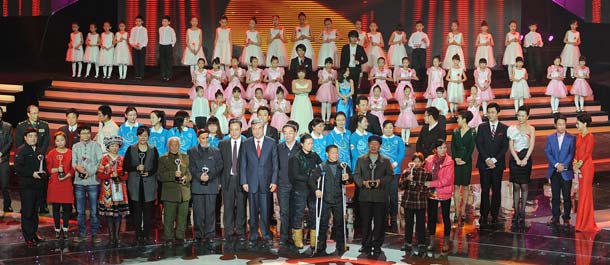 &ldquo;中国网事&middot;感动2011&rdquo;年度网络人物颁奖典礼在京举行