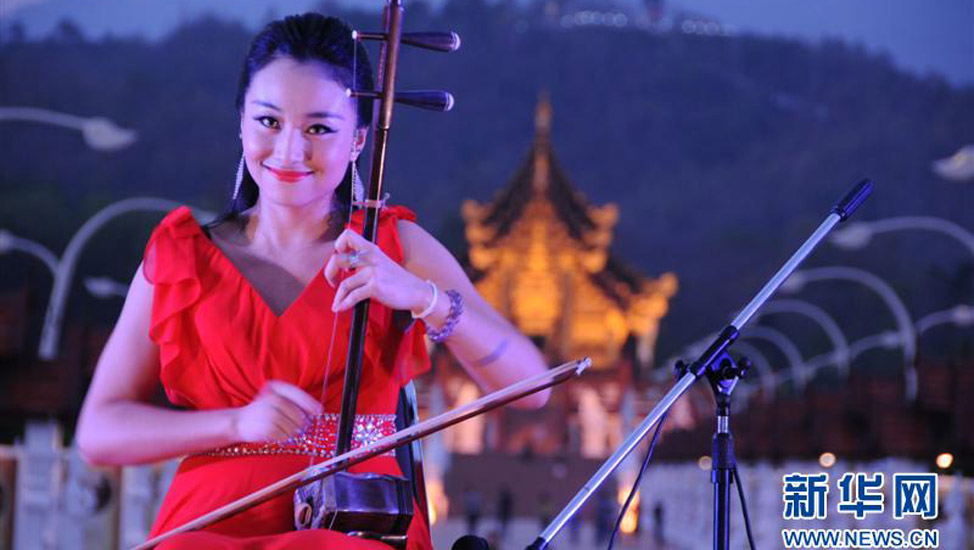 “四海同春”演出在泰国清迈世博园举行