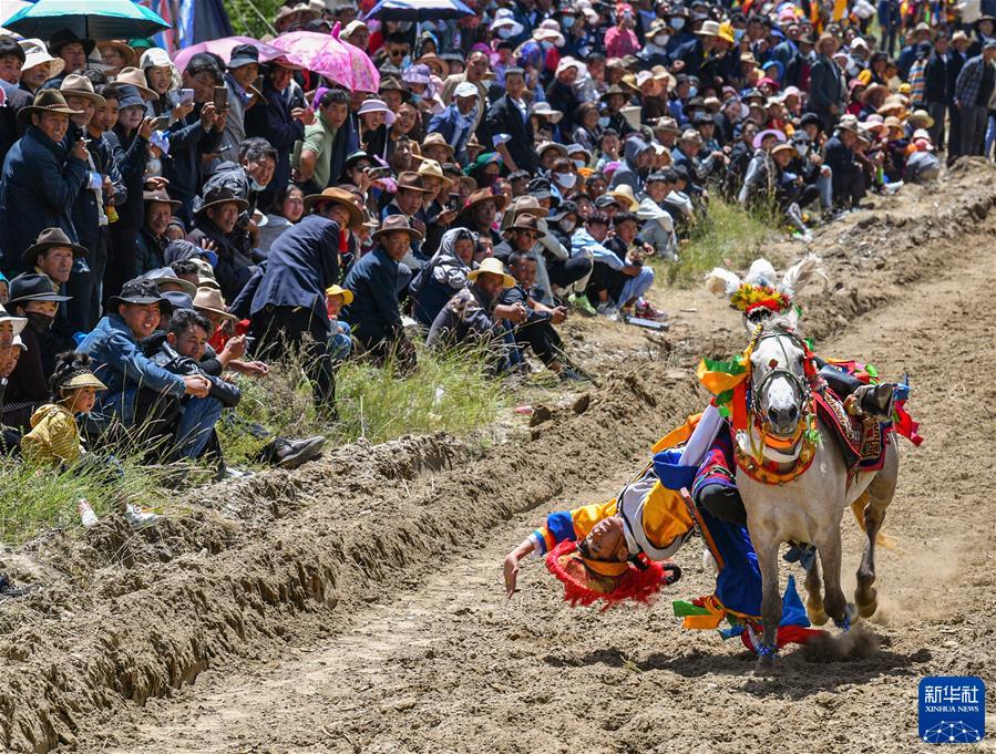（镜观中国&middot;新华社国内新闻照片一周精选）（7）山沟里的赛马