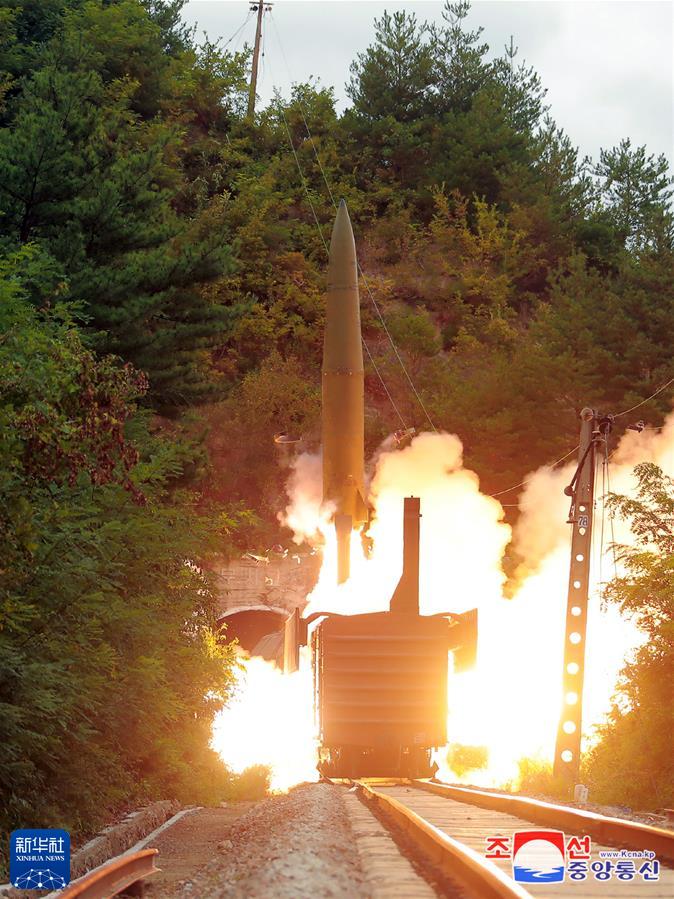 （国际）（2）朝鲜成功试射铁路机动导弹