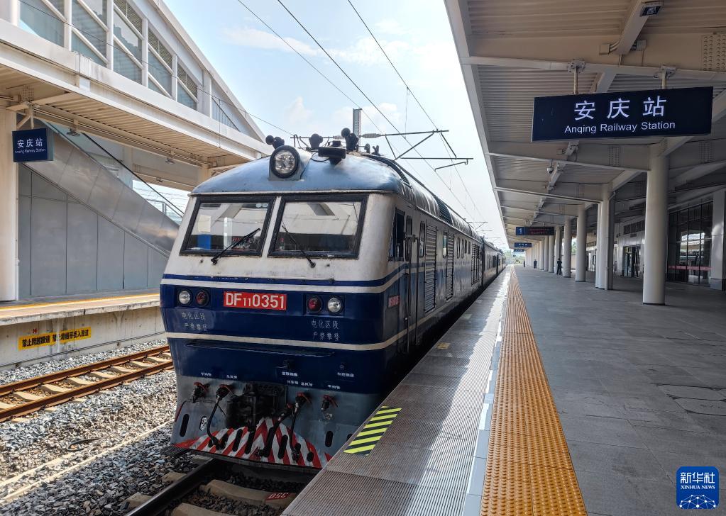 安九高铁安庆至黄梅段开始联调联试 设计时速350公里