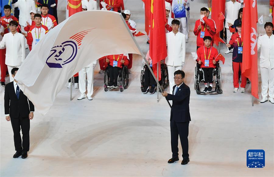 （体育）（11）全国第十一届残运会暨第八届特奥会闭幕式在西安举行