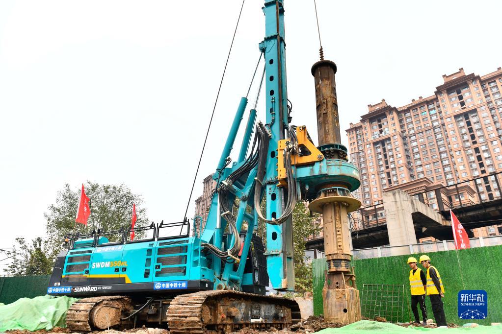 郑济高铁引入济南枢纽工程首墩首桩开钻 全线长度9.5公里