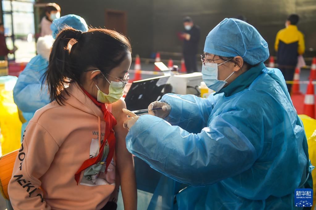 聚焦：呼和浩特启动3至11岁人群新冠疫苗接种工作