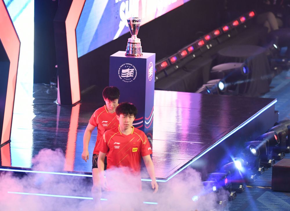 2021世界乒乓球锦标赛：孙颖莎/王楚钦夺得混双冠军