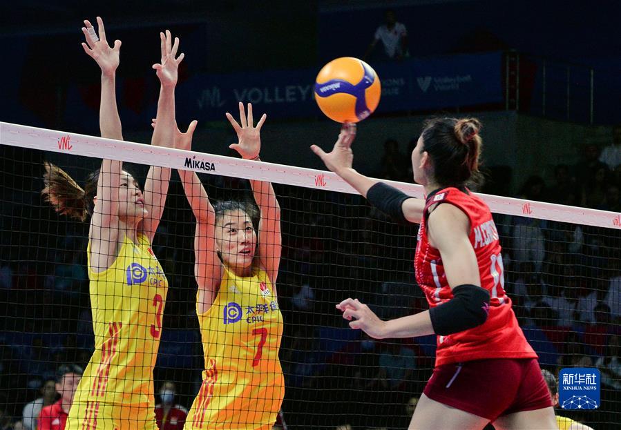 （体育）（3）排球——世界女排联赛：中国队不敌泰国队
