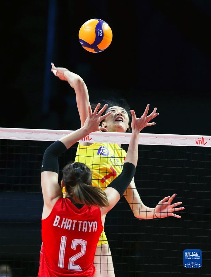 （体育）（4）排球——世界女排联赛：中国队不敌泰国队