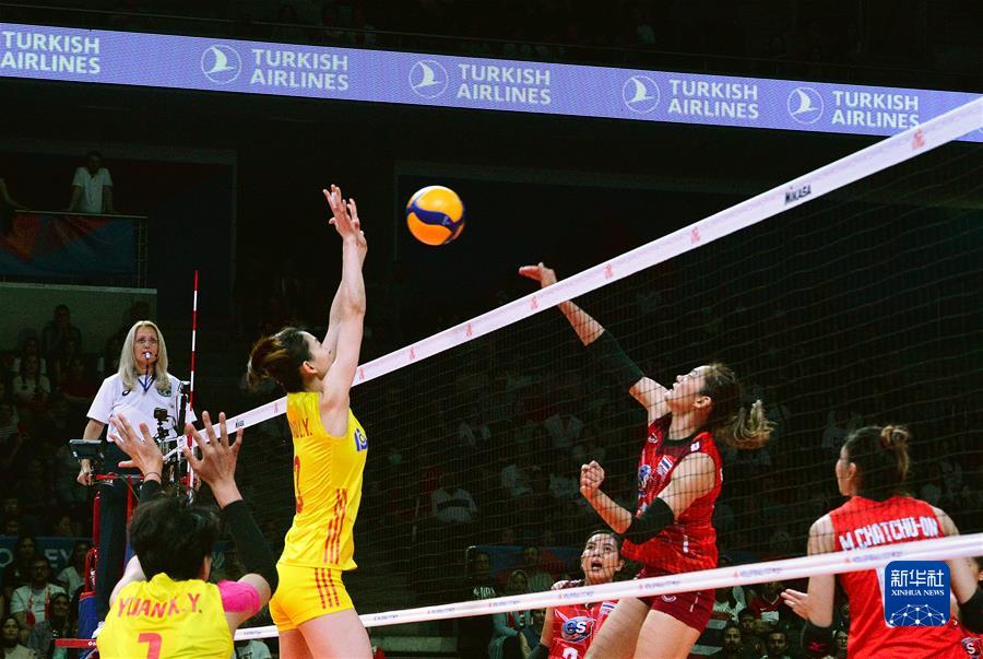 （体育）（5）排球——世界女排联赛：中国队不敌泰国队