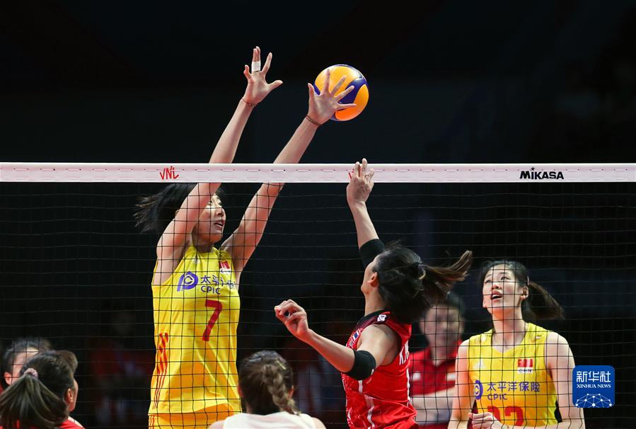 （体育）（6）排球——世界女排联赛：中国队不敌泰国队